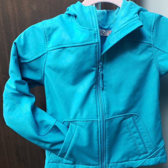 Bright Blue Jacket by SO  Size XS/S 7/8 - Picture 1 of 7